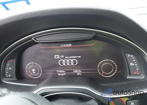 2018 Audi Q7 3.0T Premium from USA, damaged, VIN WA1VAAF78JD055006